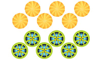 PineCar Juiced Wheel Flare Decal 4068