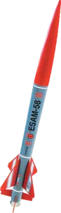 Estes Rockets ESAM-58 0661