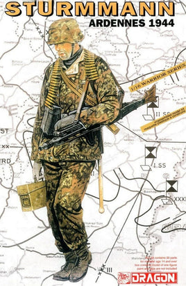 1/16 Dragon Model Sturmmann (Ardennes 1944) Figure Kit 1604