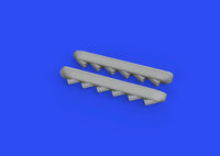 1/72 Eduard P-51B/C exhausts stacks w/fairing PRINT for ARMA HOBBY 672280