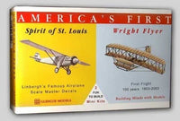 1/100 Glencoe America's First Spirit of St Louis / Wright Flyer 03102