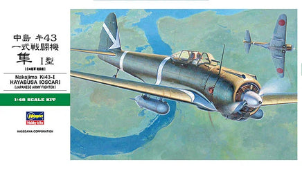 1/48 Hasegawa Nakajima Ki43I Hayabusa Oscar Japanese Army Fighter 19180
