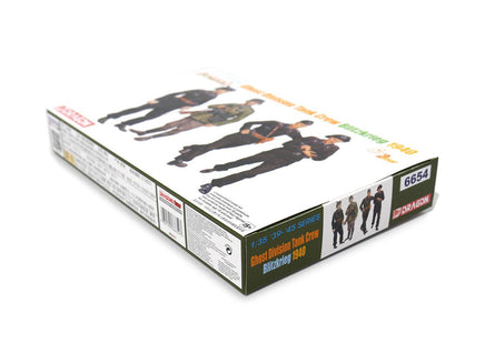 1/35 Dragon Model Ghost Division Tank Crew (Blitzkrieg 1940) 6654