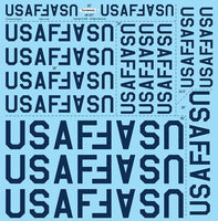 1/48 Fundekals USAF Titles 48027