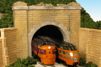HO Monroe Tunnel Portal Granite Face Hoosac Portal Double-Track #132