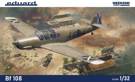1/32 Eduard Bf 108 Weekend Edition Plastic Model Kit 3405