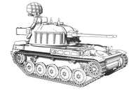 1/72 ACE Model AMX-13 DCA Twin 30mm AA Version 72447