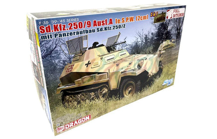 1/35 Dragon Model Sd.Kfz. 250/9 Ausf. A (2cm KwK) Full Interior 2in1 6859