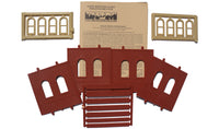 HO DPM Dock Level Arched Window 30103