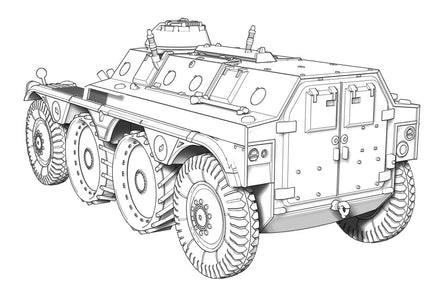 1/72 ACE Model EBR-ETT (Engin Transporteur De Troupes) 72460