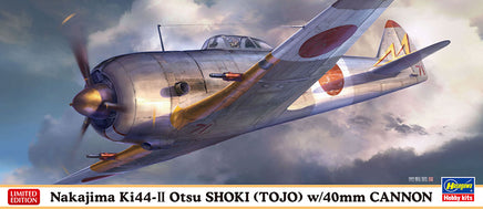 1/72 Hasegawa Nakajima Ki44-II Otsu Shoki (Tojo) w/40mm Cannon 02329