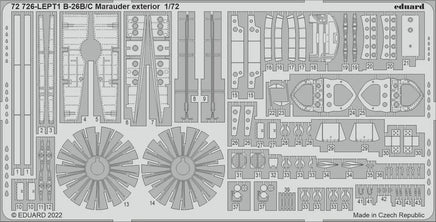 1/72 Eduard B-26B/C Marauder exterior for HASEGAWA / HOBBY 2000 72726