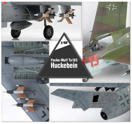 1/48 Academy Focke-Wulf Ta 183 Huckebein 12327 - MPM Hobbies