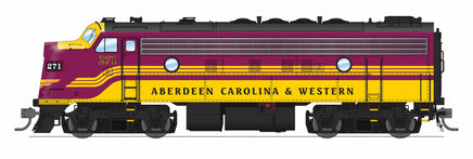 HO Broadway Ltd EMD F9A ACWR 271 Magenta & Yellow Paragon4 Sound/DC/DCC 9680