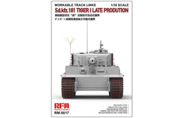 1/35 Ryefield Models Sd.Kfz. 181 Tiger I Late Production Workable Track Links 5017