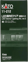 N Kato Bright Led Pass-Car Lighting – 6 Car 11-212