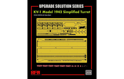 1/35 Ryefield Models KV-1 Model 1942 Simplified Turret 2036