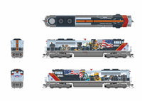 HO Broadway Ltd EMD SD70ACe, UP 1111, "Powered by Our People", Paragon4 Sound/DC/DCC, w/ Smoke 9776