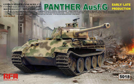 1/35 Ryefield Models German Medium Tank Sd.Kfz. 171 Panther Ausf. G Early/Late Production 5018