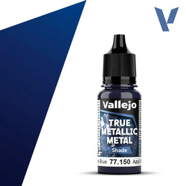 Vallejo True Metallic (Shade) Ultramarine Blue 18ml 77.150