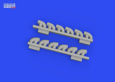 1/72 Eduard P-39Q exhaust stacks PRINT for ARMA HOBBY 672305