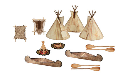 Woodland Tepee Village Kit SP4133