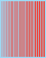 Multi Scale Fundekals DAY GLO STRIPES