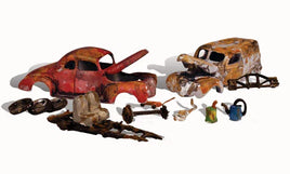 HO Woodland Junk Cars 5563 - MPM Hobbies