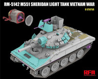 1/35 Ryefield M551 Light Tank Sheridan Vietnam War 5142