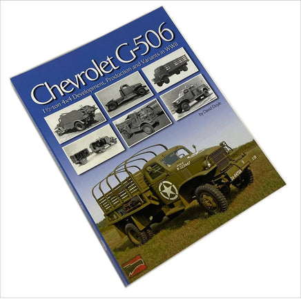 David Doyle Books - Chevrolet G-506 Chevy 4x4 in US Service - Softcover DD-Chevy-Soft