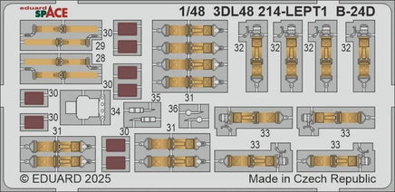 1/48 Eduard B-24D SPACE for HOBBY BOSS kit 3DL48214