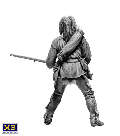 1/35 Master Box Indian Wars Series: XVIII Century Kit No. 6 The Mohicans 35234