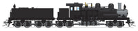 HO Broadway Ltd Class D 4-Truck Shay Unlettered Painted Black Paragon4 Sound/DC/DCC Smoke 7820