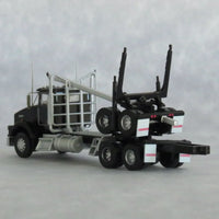 N Trainworx Black Kenworth T800 Log Truck 48081