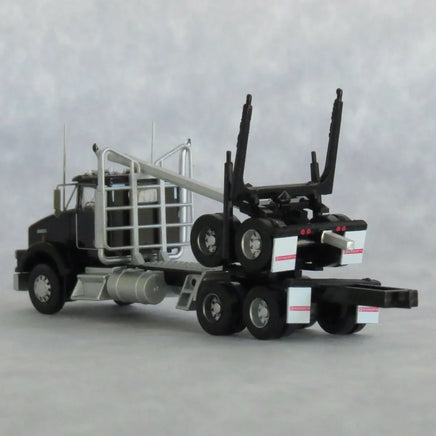 N Trainworx Black Kenworth T800 Log Truck 48081