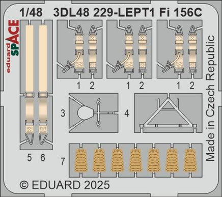 1/48 Eduard Fi 156C Space 3DL48229