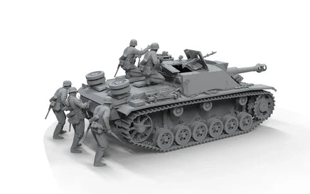1/35 Border Model WWII German Tank Desant Troops BR005