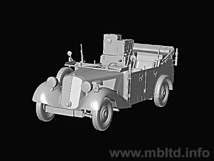 1/35 Master Box Sd. Kfz. 2 Type 170 VK German Military Radio Car WWII Era 3531