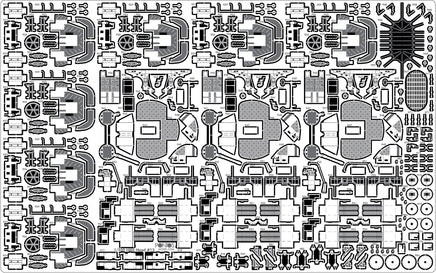 1/200 Pontos Model HMS Hood 1941 Detail Up Set 23009F1
