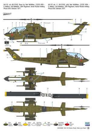 1/32 Special Hobby AH-1G Cobra 'Early Tails Over Nam' SH32082