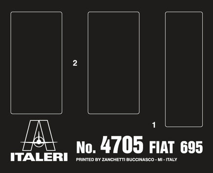 1/12 Italeri FIAT Abarth 695SS/Assetto Corsa 4705