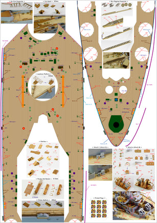 1/200 Pontos Model HMS Nelson Detail Up Set 23006F1