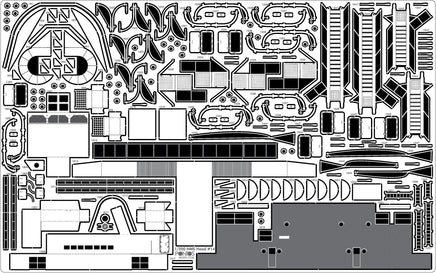 1/200 Pontos Model HMS Hood 1941 Detail Up Set 23009F1