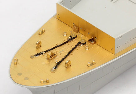 1/350 Pontos Model USS CV-6 Enterprise 1942 Detail Up Set (Teak Tone Deck) 37031FN