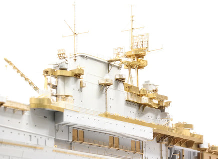1/350 Pontos Model USS CV-6 Enterprise 1942 Detail Up Set (Teak Tone Deck) 37031FN
