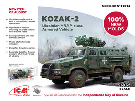 1/35 ICM 'Kozak-2' Ukrainian MRAP-Class Armored Vehicle 35014
