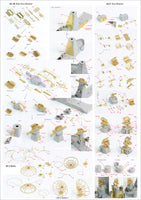 1/200 Pontos Model USS BB-63 Missouri 1945 Detail Up Set (20B Deck Blue Deck) 23003F1