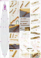 1/200 Pontos Model HMS Rodney 1942 Detail Up Set 23007F1