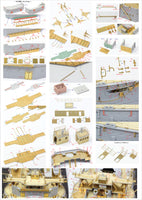 1/200 Pontos Model IJN Mikasa 1905 Detail Up Set 23008F1