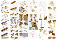 1/200 Pontos Model USS CV-6 Enterprise 1942 Detail Up Set (Teak Tone Deck) 27010FN